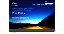 Desktop Screenshot of maalem.com